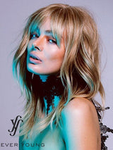 Textured Layers | HF Synthetic Wig (Mono Part)